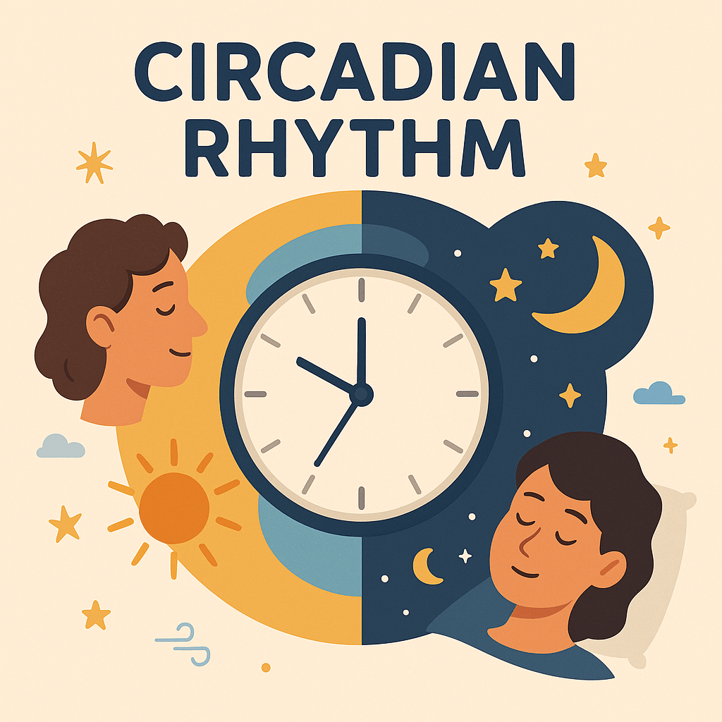 تعریف ریتم شبانه‌روزی (circadian rhythm)